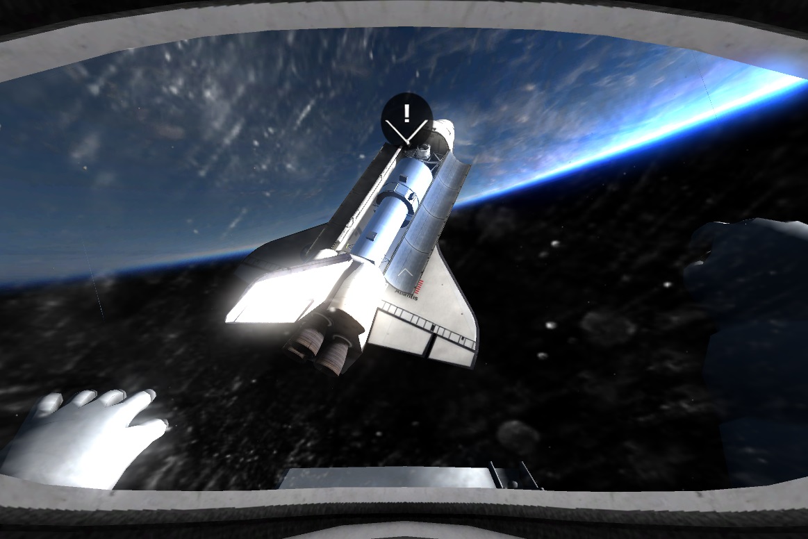 Screenshot of the expérience E.V.A.